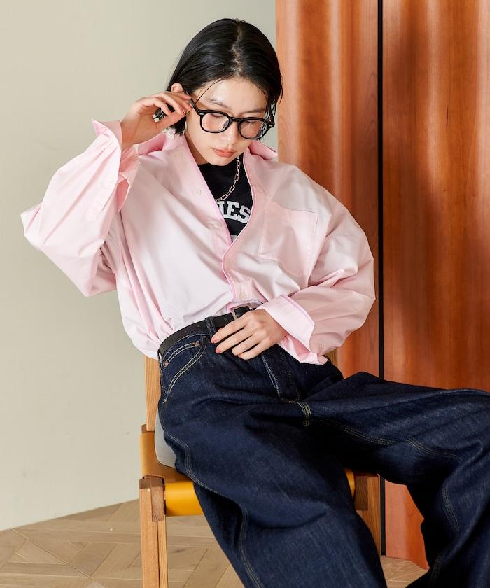 疊穿風設計襯衫