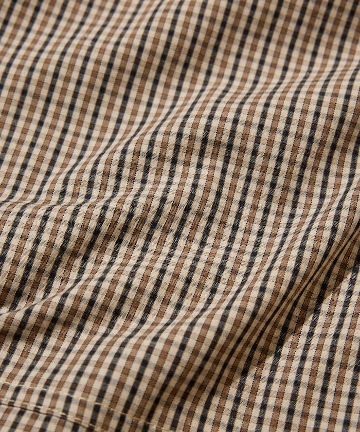 特別款 格紋 連帽 拉鍊襯衫夾克