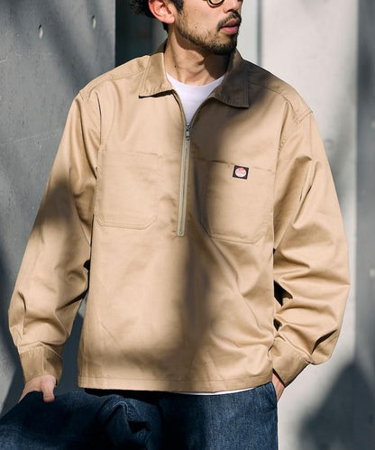 聯名 半拉鍊 長袖 套頭襯衫