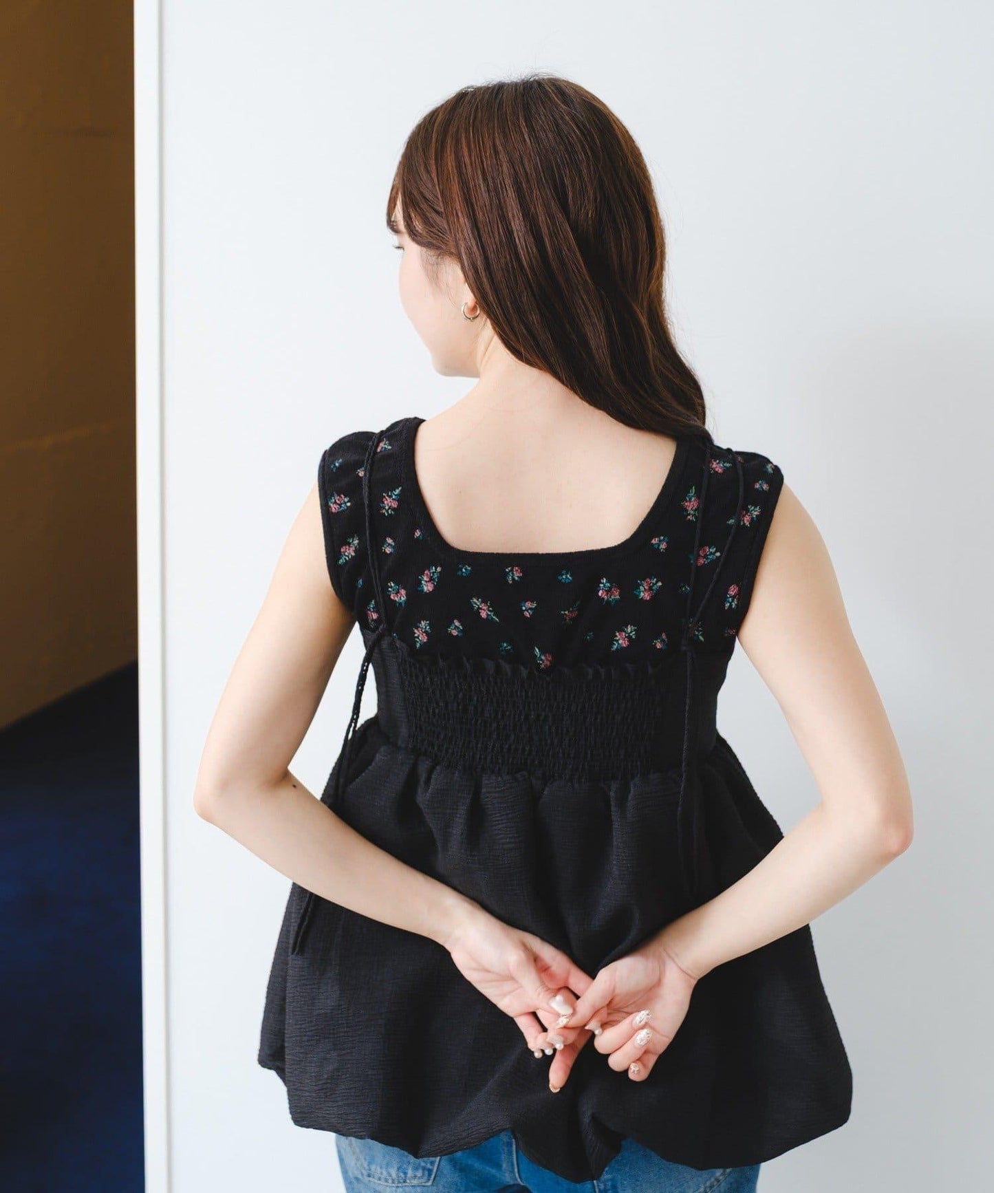 歐根紗束胸上衣