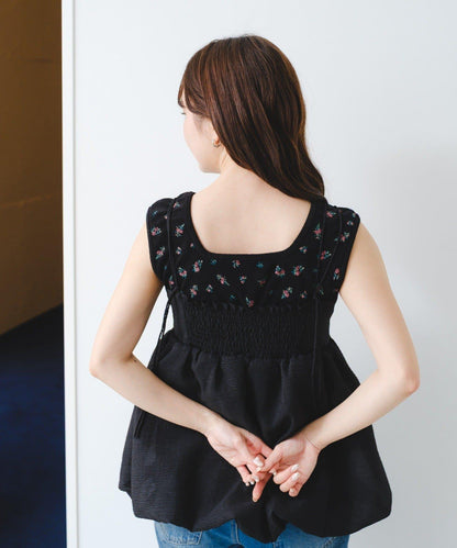 歐根紗束胸上衣