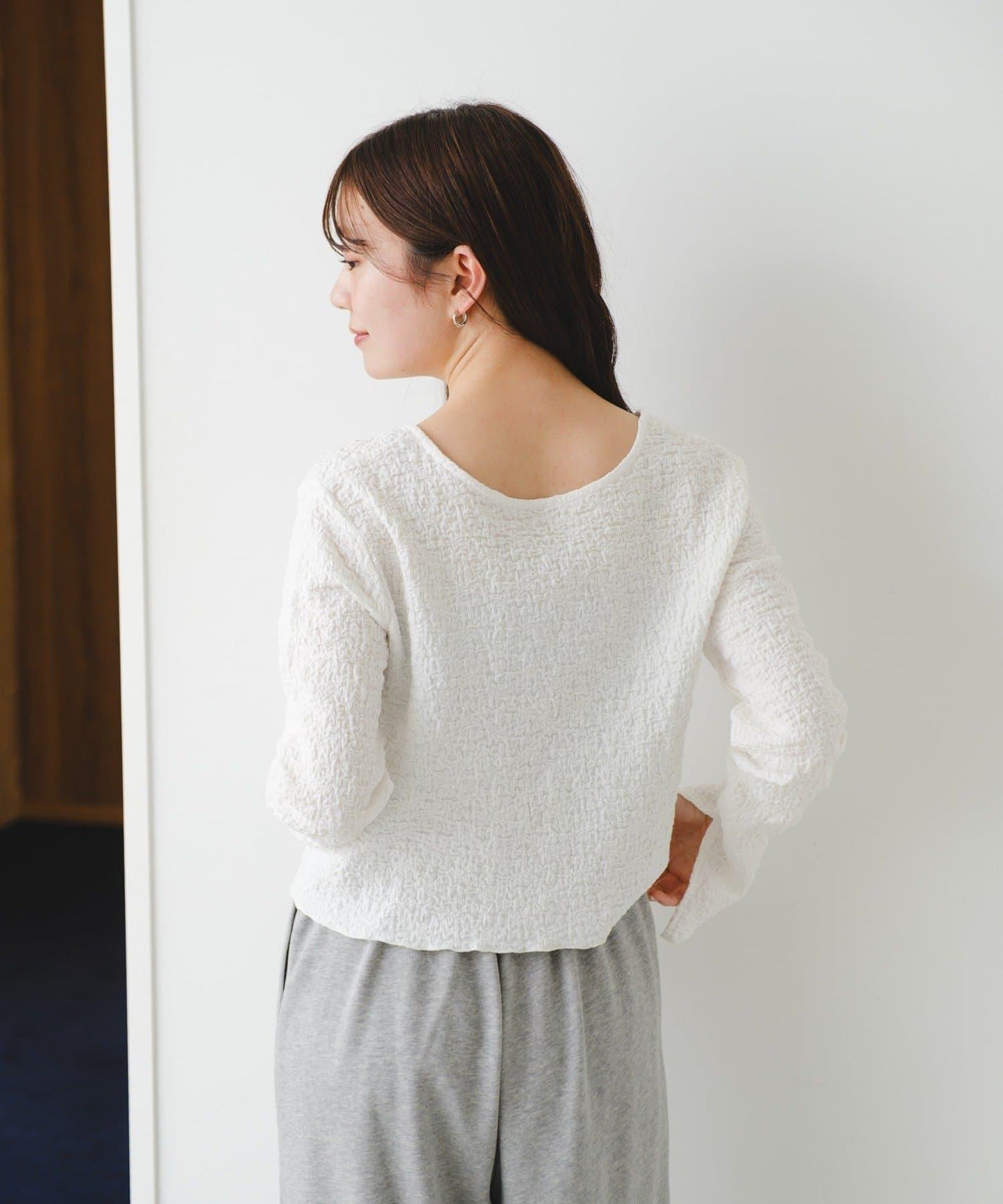 2026SS目錄 隨機提花針織開衫