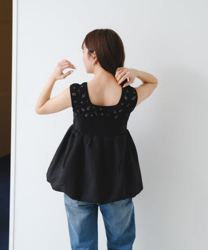 歐根紗束胸上衣