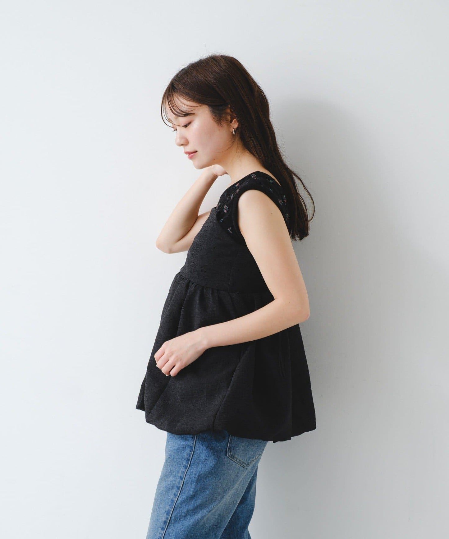 歐根紗束胸上衣