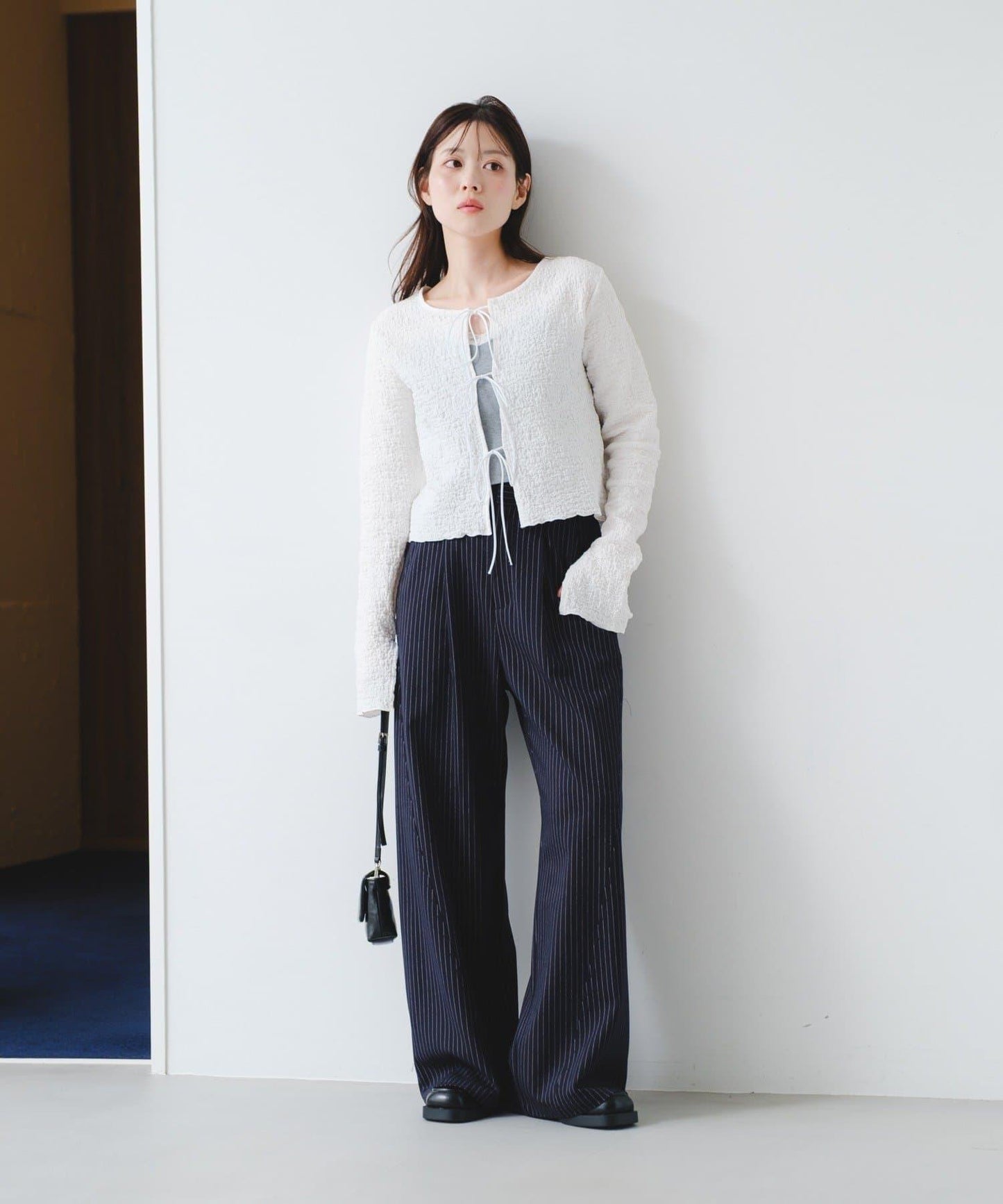 2026SS目錄 隨機提花針織開衫