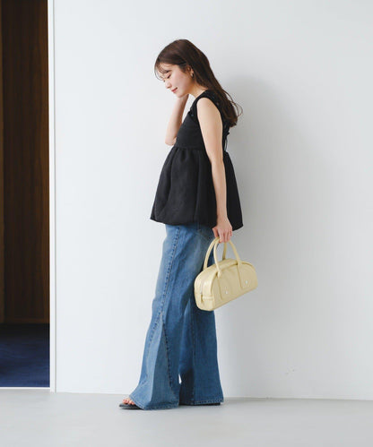 歐根紗束胸上衣