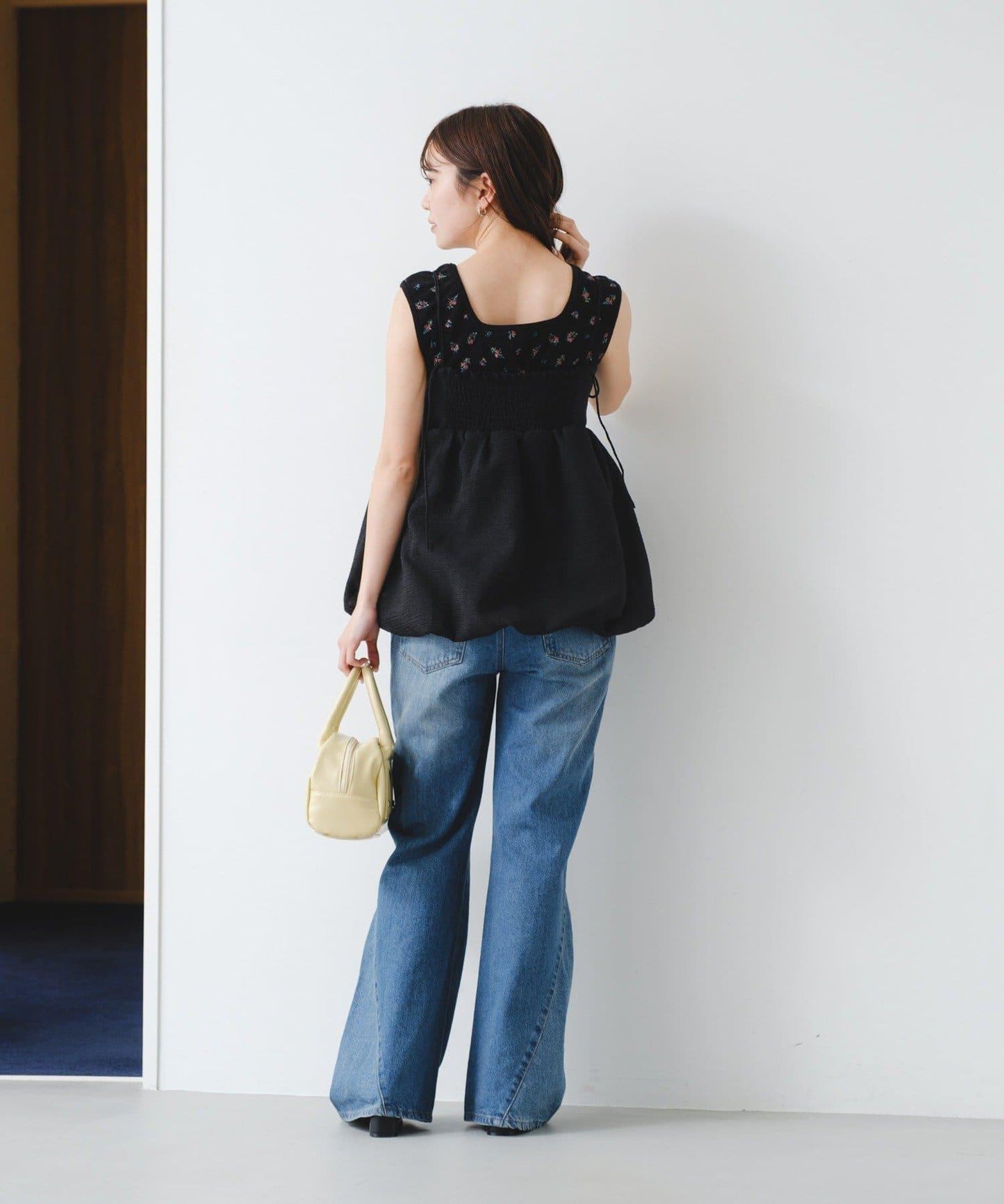 歐根紗束胸上衣