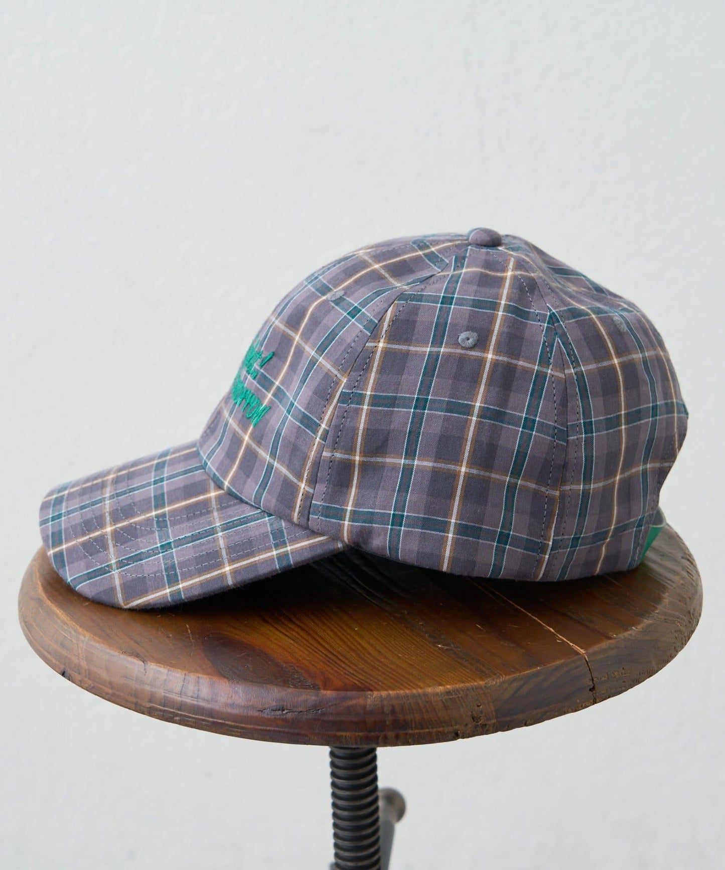 UNISEX 格紋Logo棒球帽