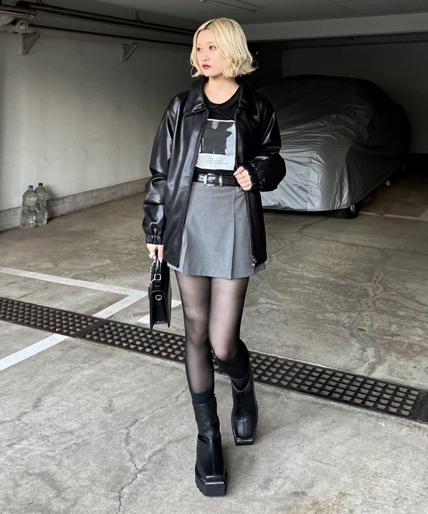 mi-企畫 方頭靴子