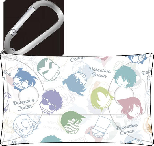 《名偵探柯南》 帶登山扣透明收納包