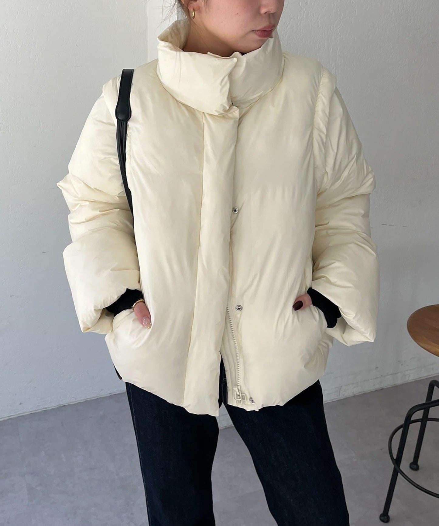 2WAY蓬鬆棉填充夾克