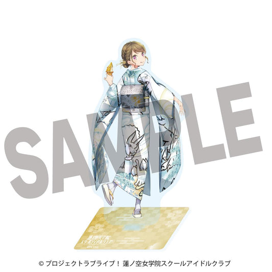 ラブライブ！蓮ノ空女學院スクールアイドルクラブ×加賀友禪こらぼ（Love Live！蓮之空女學院學園偶像俱樂部×加賀友禪合作） 第二彈 徒町小鈴 大號亞克力立牌