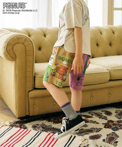 PEANUTS（史努比） GOOD OLD系列 五分短褲