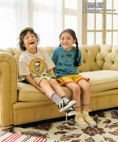 PEANUTS（史努比） GOOD OLD系列 五分短褲