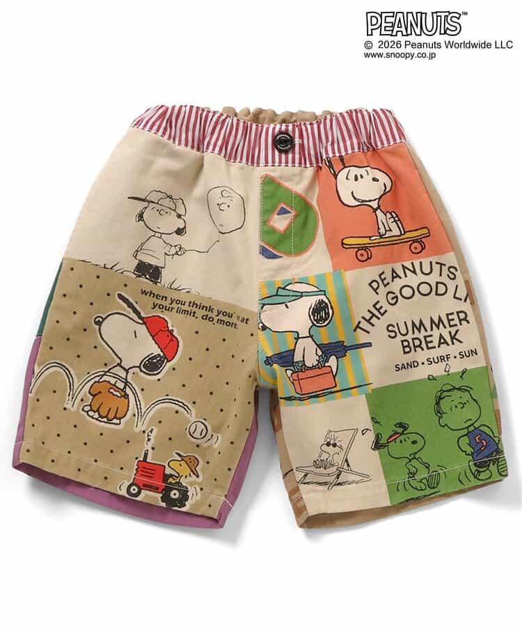 PEANUTS（史努比） GOOD OLD系列 五分短褲
