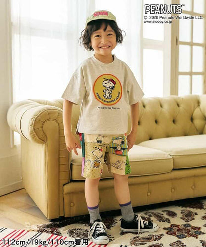 PEANUTS（史努比） GOOD OLD系列 五分短褲