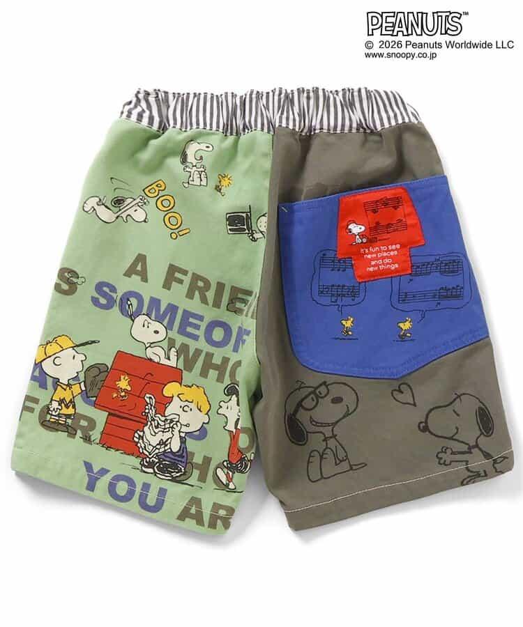 PEANUTS（史努比） GOOD OLD系列 五分短褲