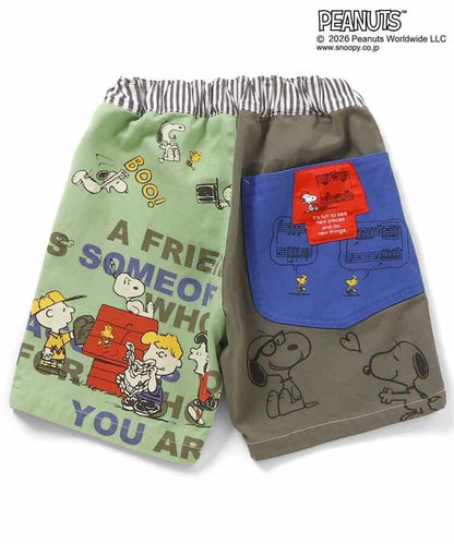 PEANUTS（史努比） GOOD OLD系列 五分短褲
