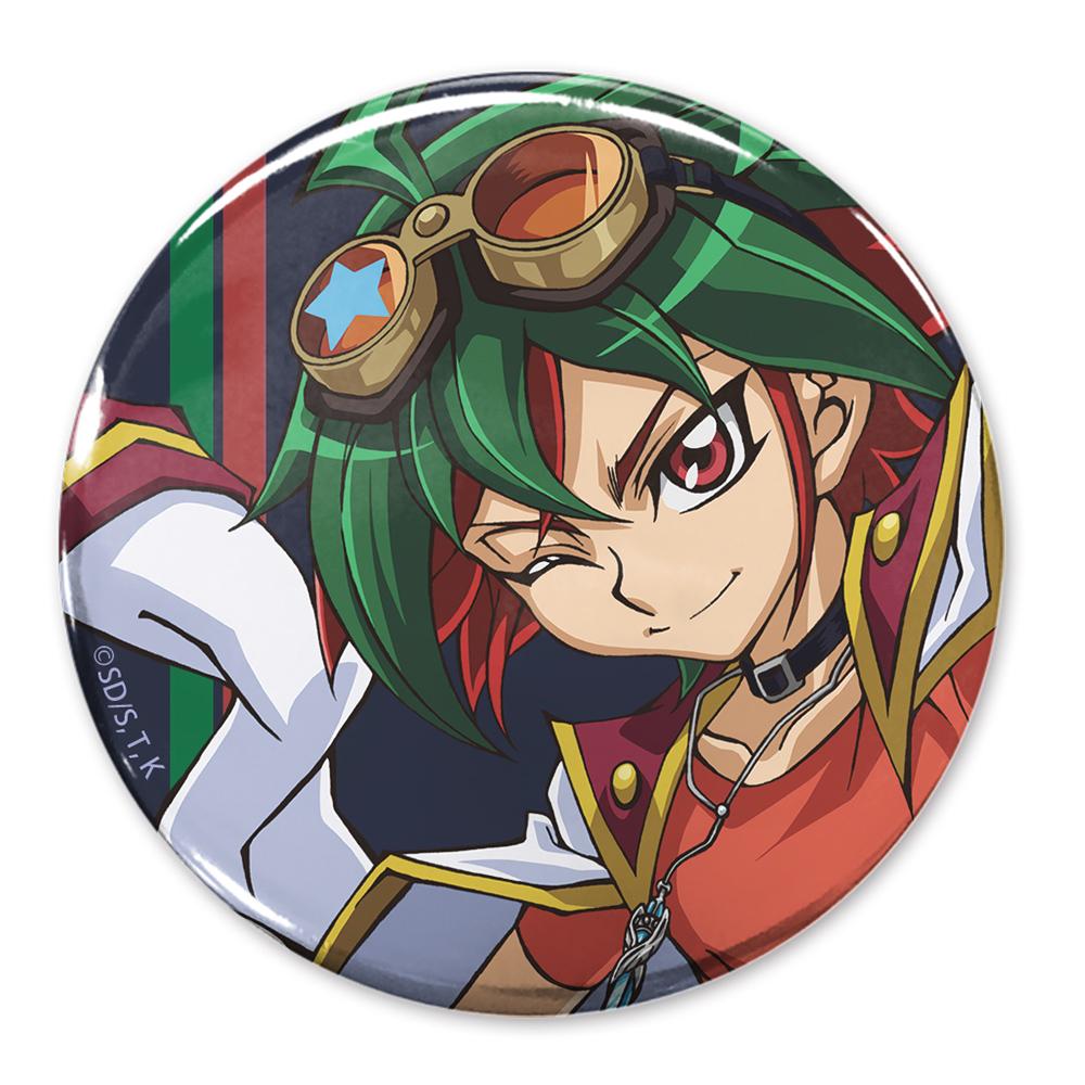 遊☆戱☆王ARC-Ⅴ（遊戲王ARC-V） 榊遊矢 胸章 65mm