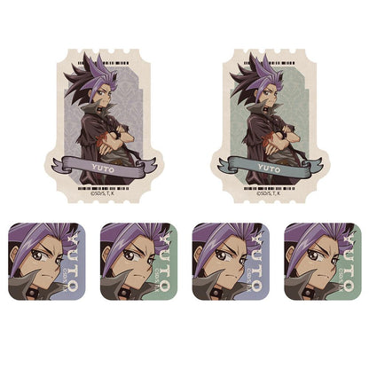 遊☆戱☆王ARC-Ⅴ（遊戲王ARC-V） 新繪系列 ユート 迷你貼紙套裝 休閒模式決鬥者Ver.