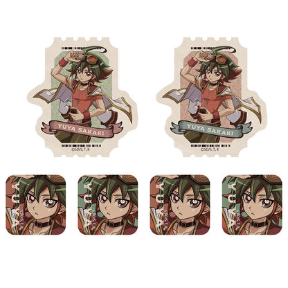 遊☆戱☆王ARC-Ⅴ（遊戲王ARC-V） 新繪系列 榊遊矢 迷你貼紙套裝 休閒決鬥者Ver.