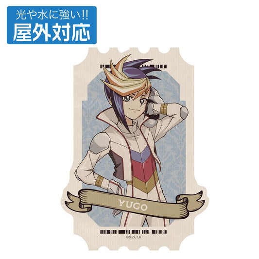 遊☆戱☆王ARC-Ⅴ（遊戲王ARC-Ⅴ） 全新繪製系列 ユーゴ 戶外貼紙 決鬥者休閒模式款