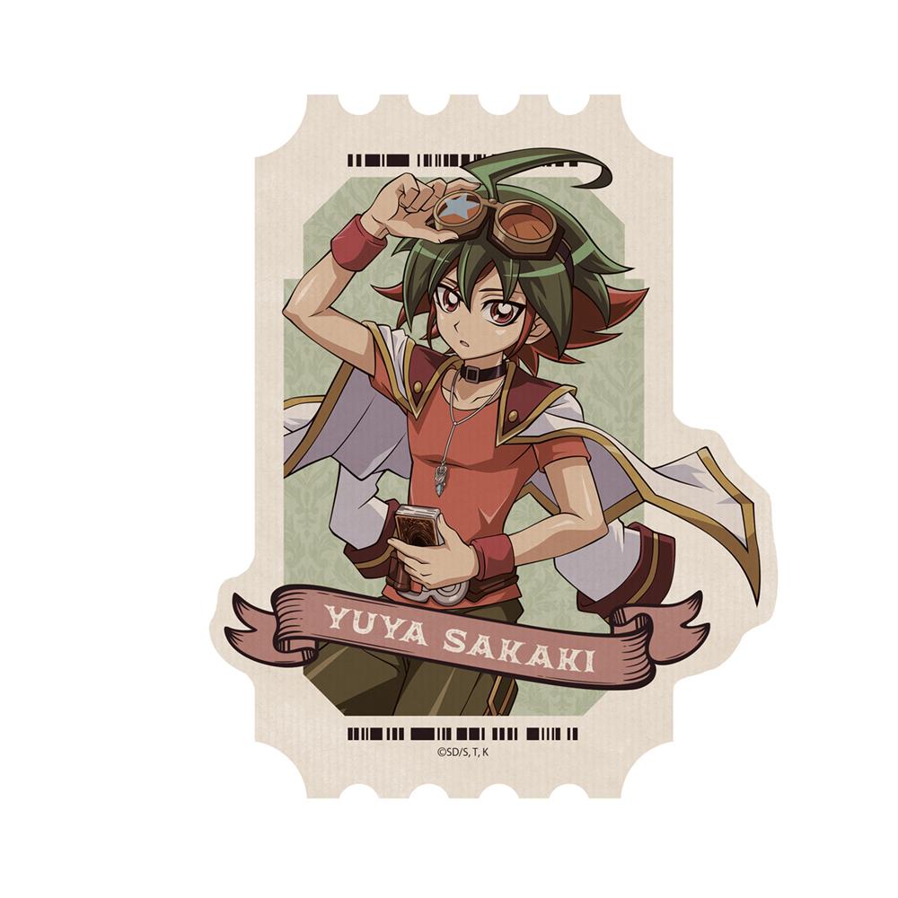 遊☆戱☆王ARC-Ⅴ（遊戲王ARC-V） 新繪系列 榊遊矢 戶外貼紙 休閒模式決鬥者Ver.