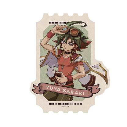 遊☆戱☆王ARC-Ⅴ（遊戲王ARC-V） 新繪系列 榊遊矢 戶外貼紙 休閒模式決鬥者Ver.