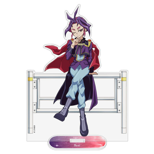 遊☆戱☆王ARC-Ⅴ（遊戲王ARC‑V） 新繪系列 ユーリ 大號亞克力立牌 休閒模式決鬥者Ver.