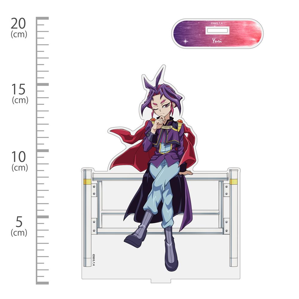 遊☆戱☆王ARC-Ⅴ（遊戲王ARC‑V） 新繪系列 ユーリ 大號亞克力立牌 休閒模式決鬥者Ver.
