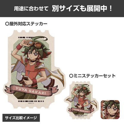 遊☆戱☆王ARC-Ⅴ（遊戲王ARC-V） 新繪系列 榊遊矢 迷你貼紙套裝 休閒決鬥者Ver.