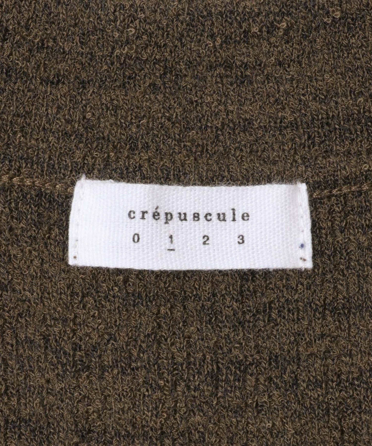 crepuscule Crepe Knit 襯衫