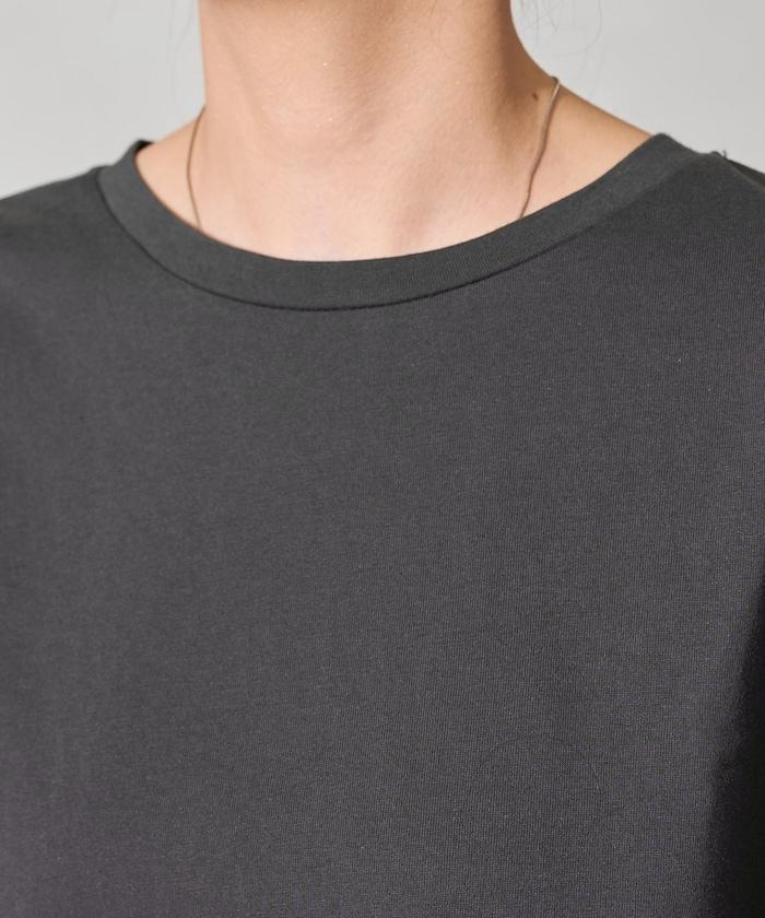 透膚條紋疊穿設計套頭上衣