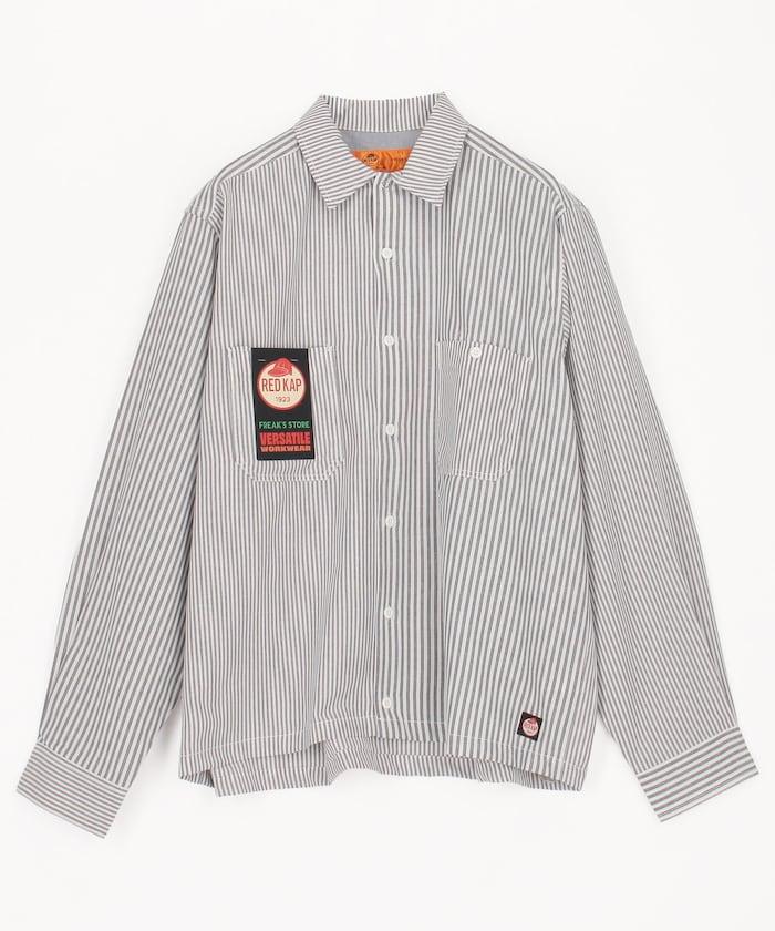 聯名 牛津紡短款長袖工裝襯衫