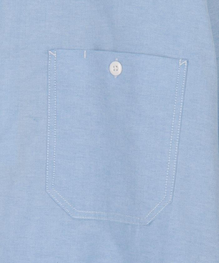 聯名 牛津紡短款長袖工裝襯衫