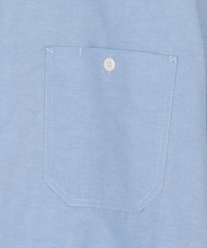 聯名 牛津紡短款長袖工裝襯衫