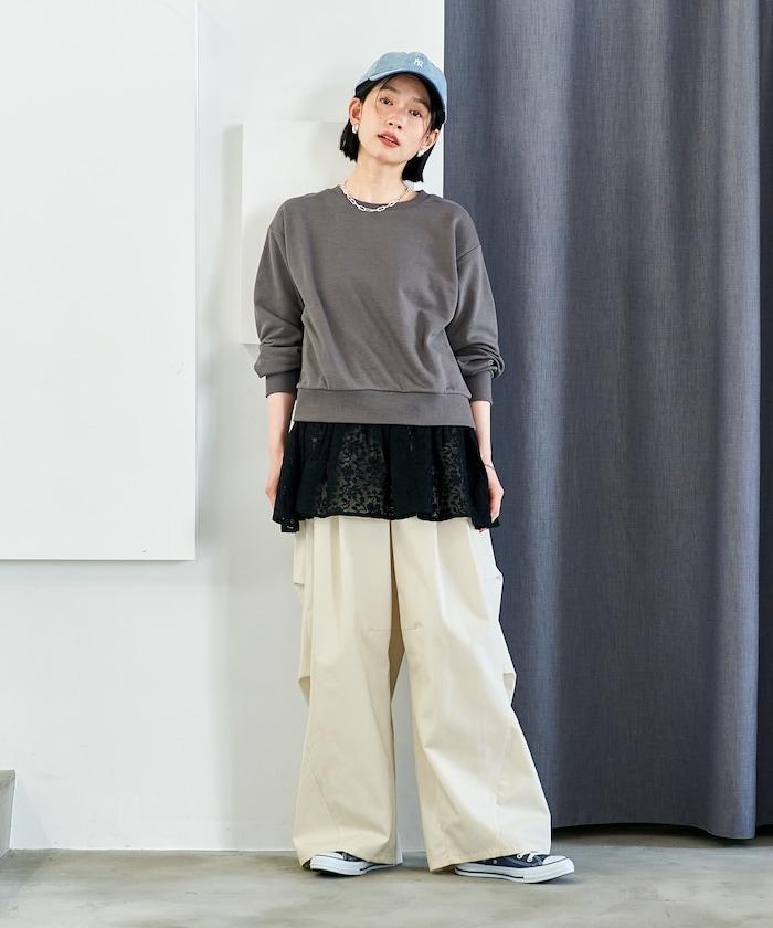 疊搭吊帶衫套裝 衛衣套頭衫