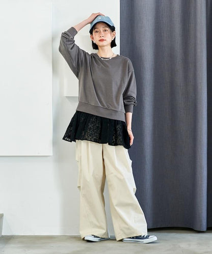 疊搭吊帶衫套裝 衛衣套頭衫