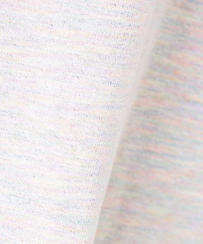 BOY刺繡 內裡漸變 亨利領 長袖T恤