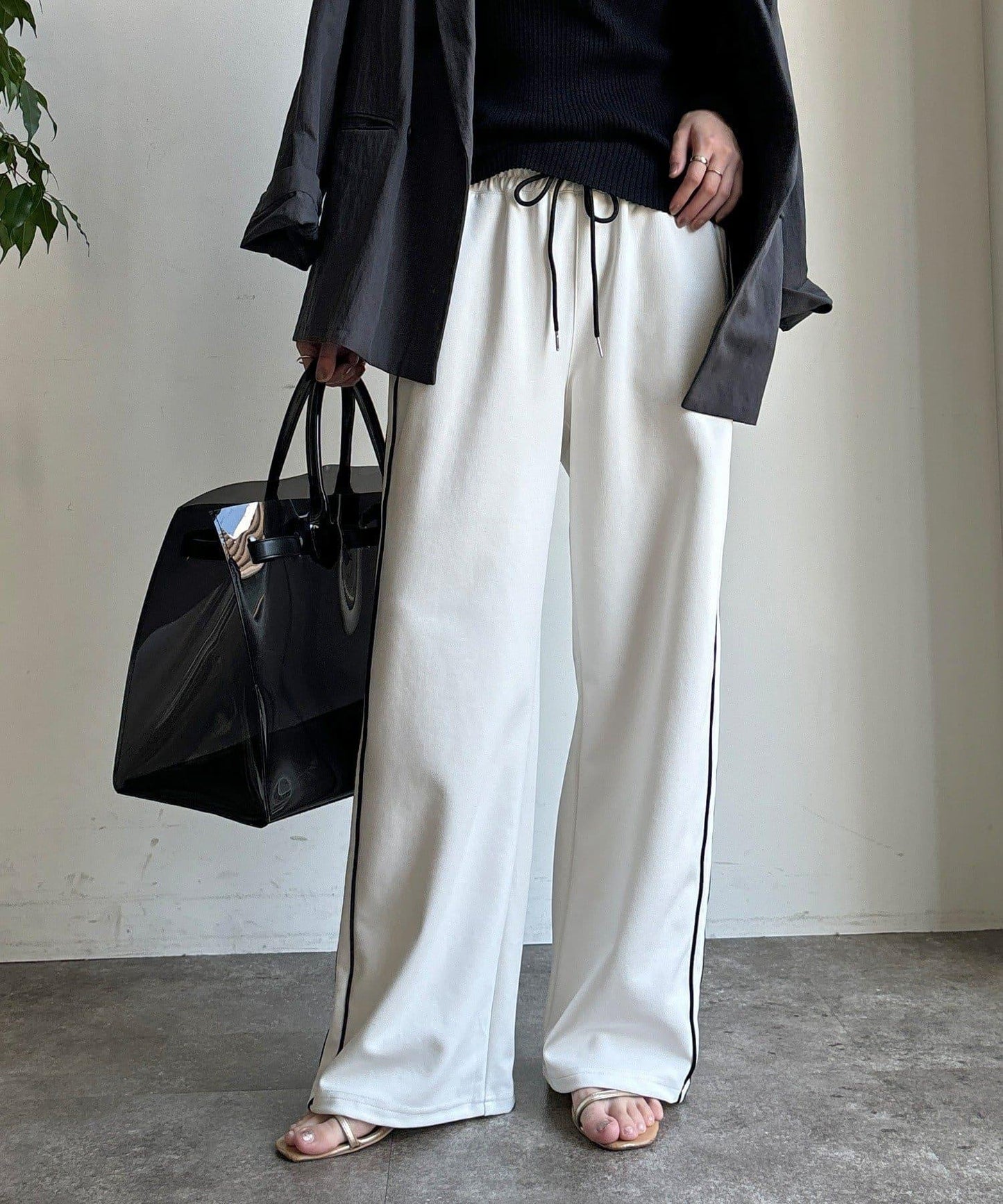 側邊條紋運動褲（網絡）