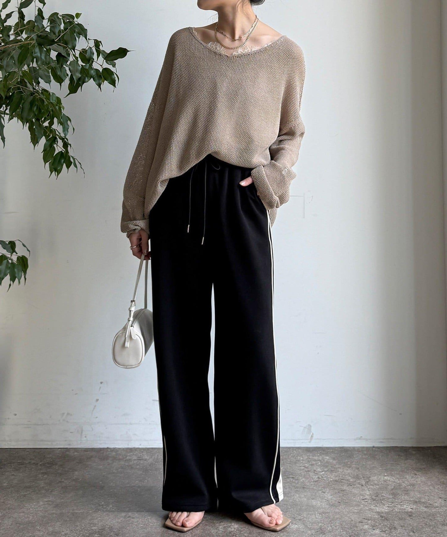 側邊條紋運動褲（網絡）