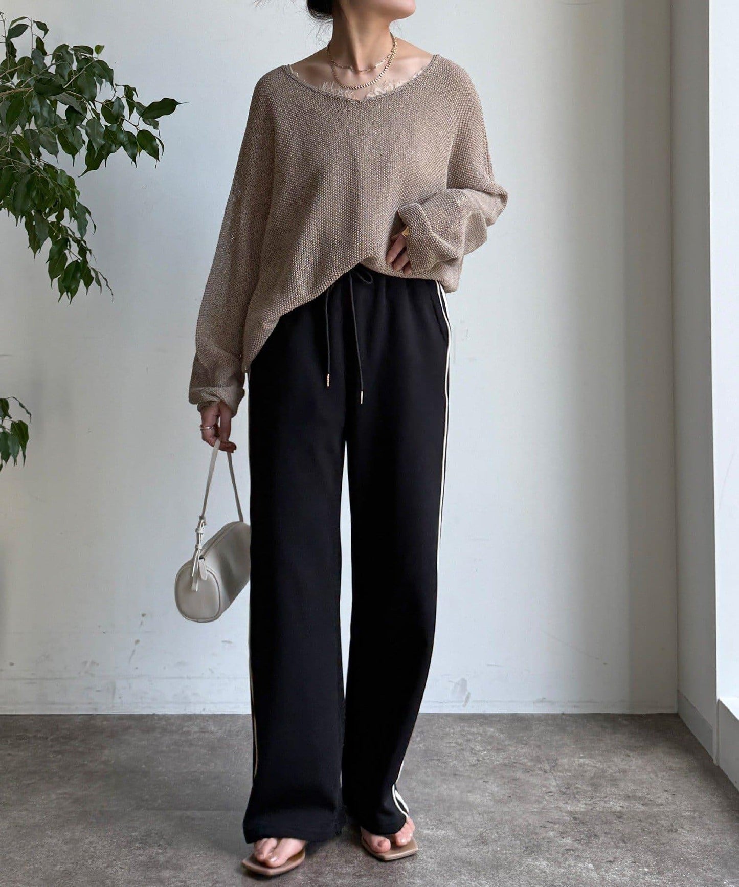 側邊條紋運動褲（網絡）