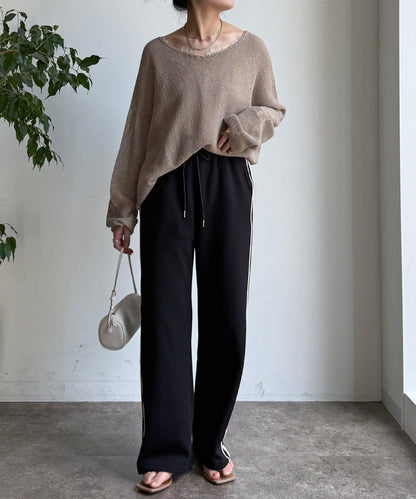 側邊條紋運動褲（網絡）