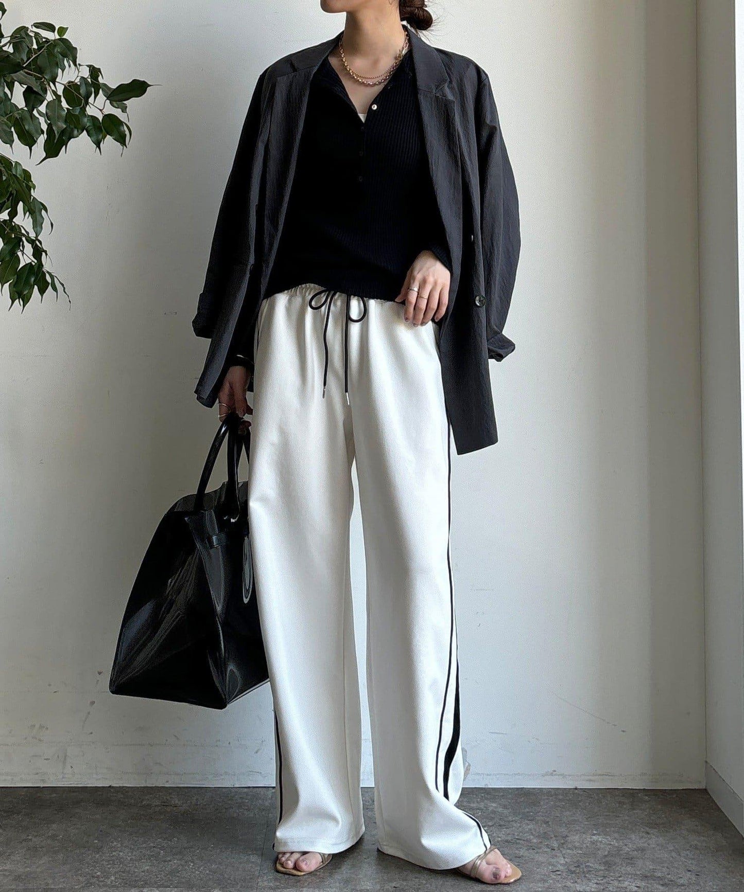 側邊條紋運動褲（網絡）