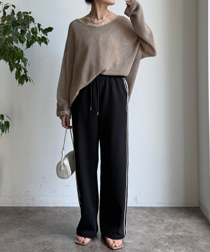 側邊條紋運動褲（網絡）