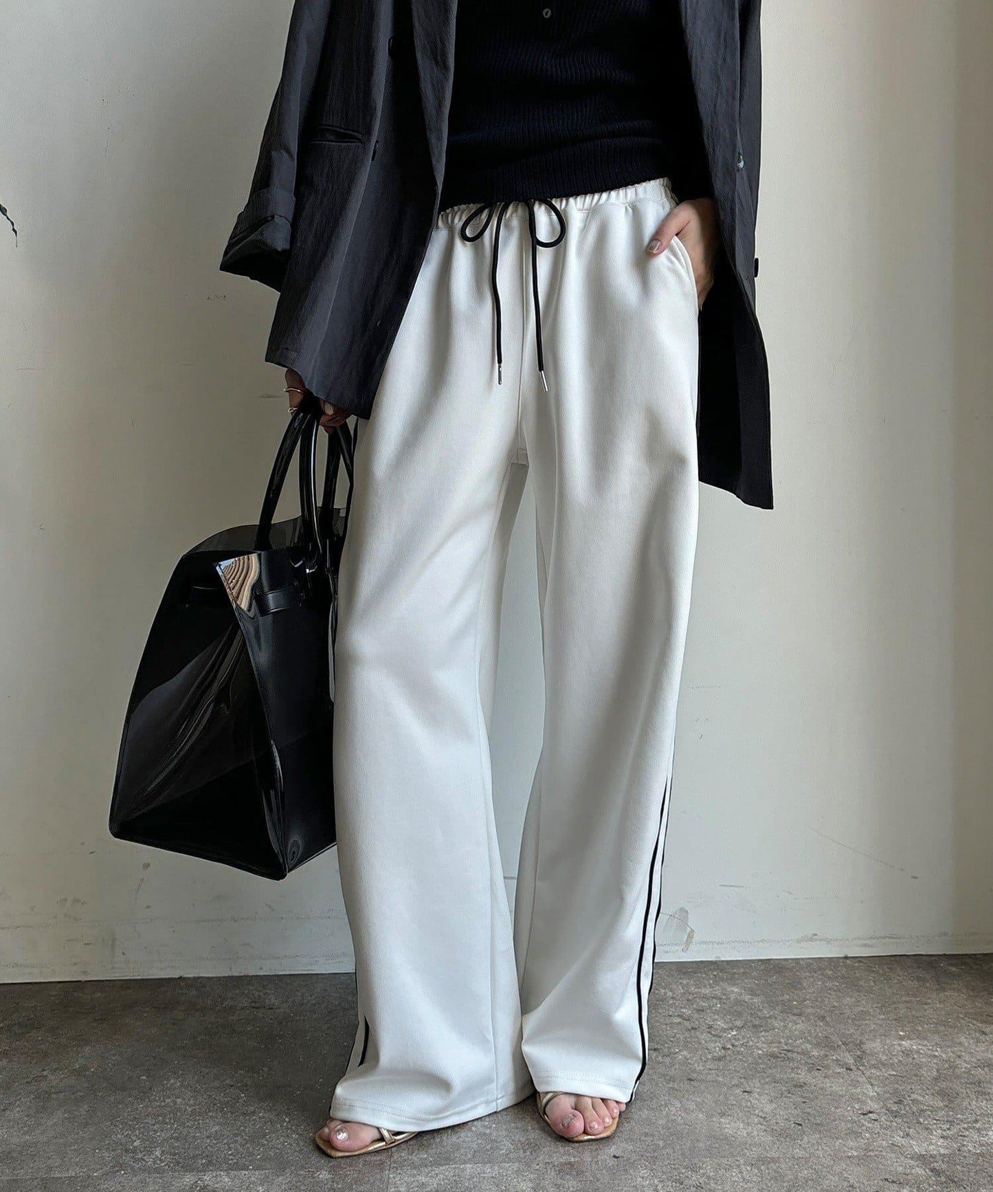 側邊條紋運動褲（網絡）