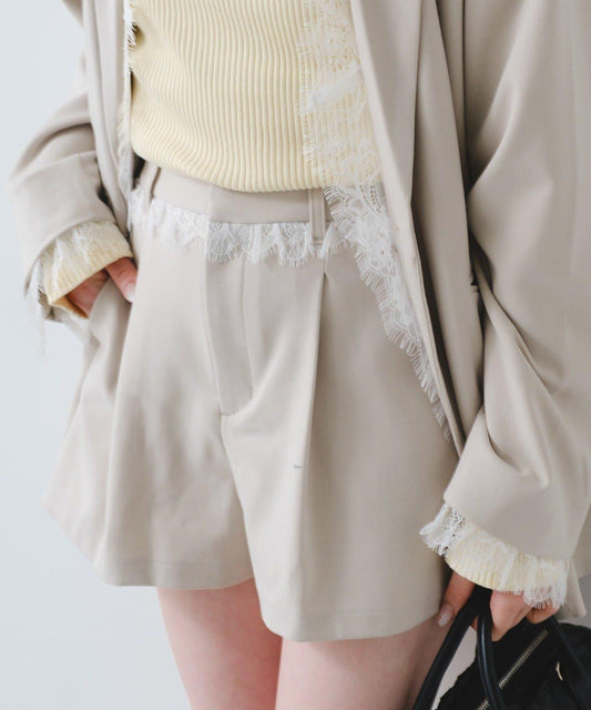 2026SS目錄 SETUP 蕾絲短褲