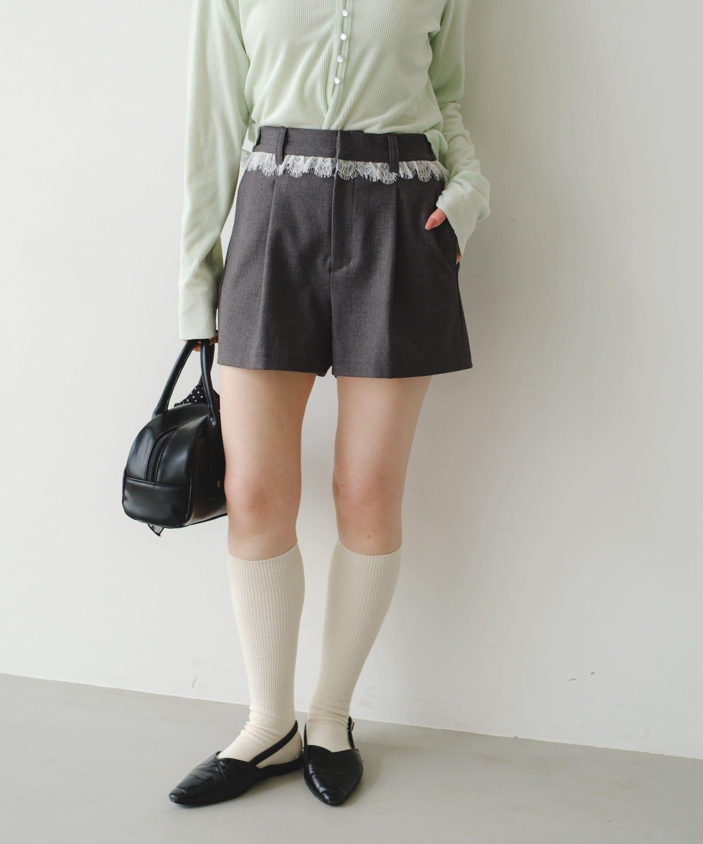 2026SS目錄 SETUP 蕾絲短褲