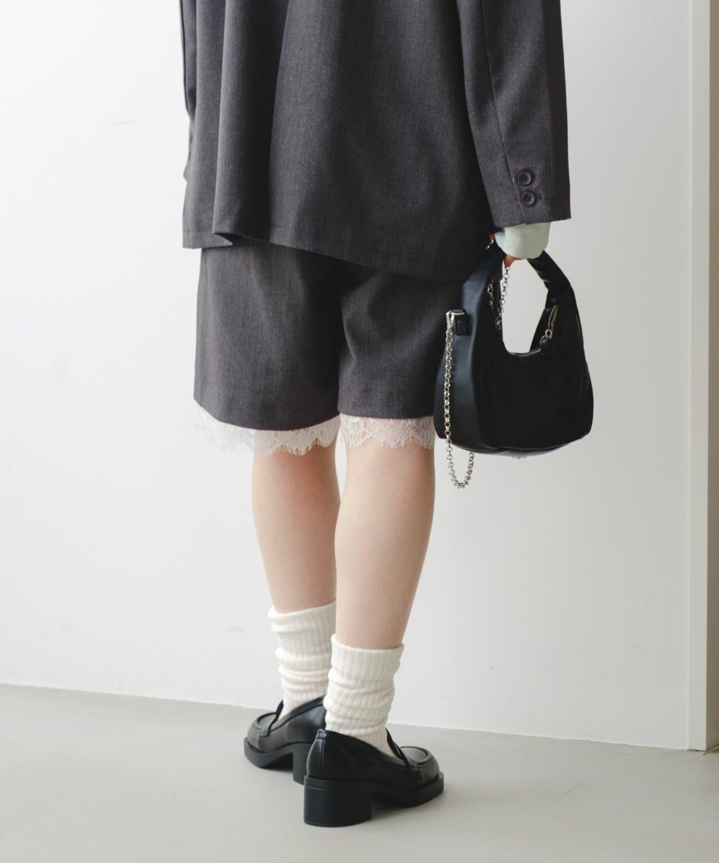 蕾絲 SETUP 休閒短褲