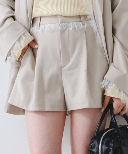 2026SS目錄 SETUP 蕾絲短褲